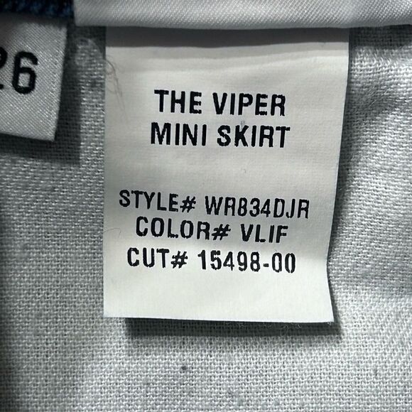 Hudson The Viper Denim Mini Skirt - Picture 10 of 12